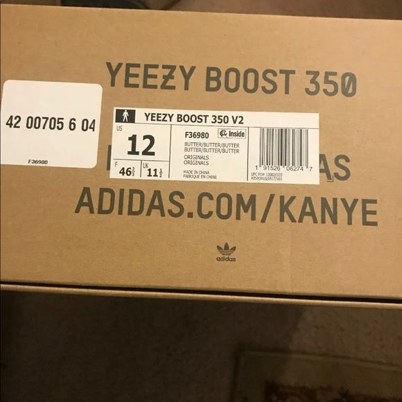 Yeezys 350 v2 butter size 12 main image 5